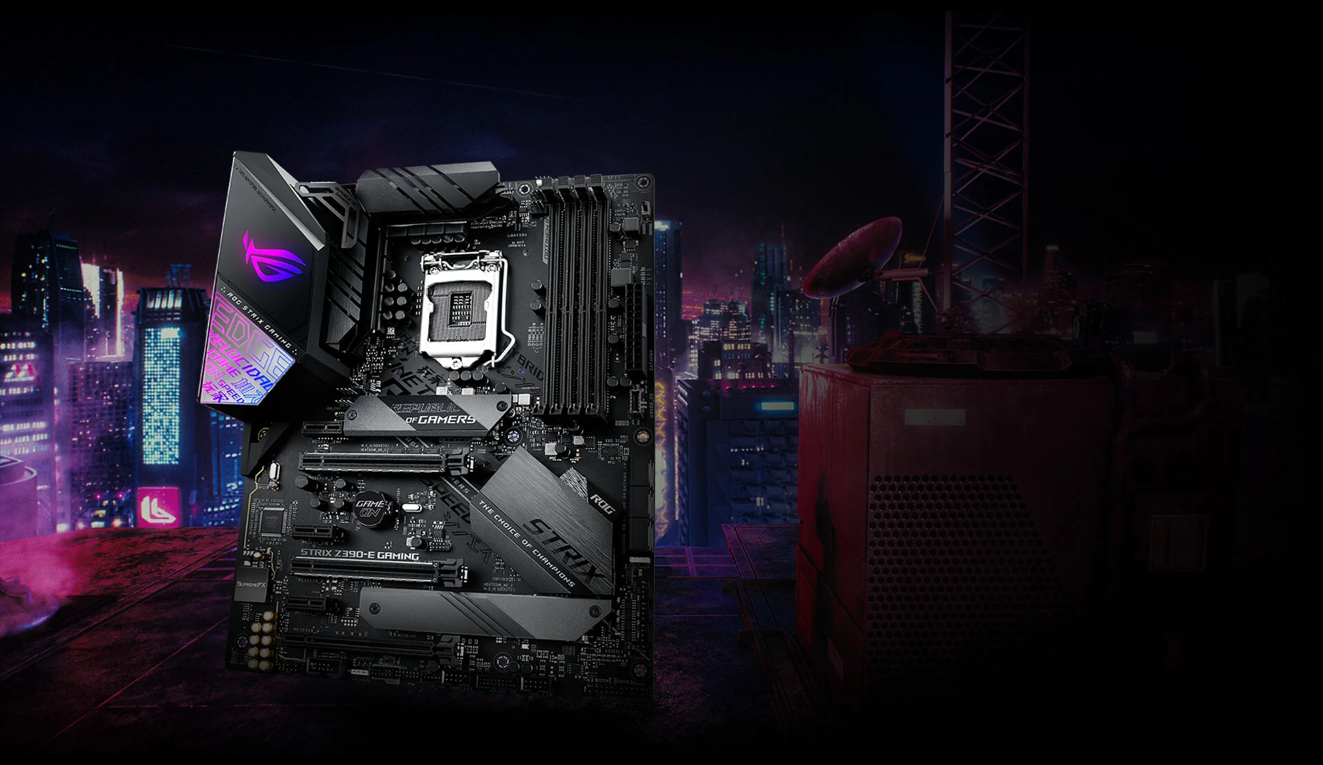 Mainboard ASUS ROG STRIX Z390-E GAMING - LGA 1151 - NEW