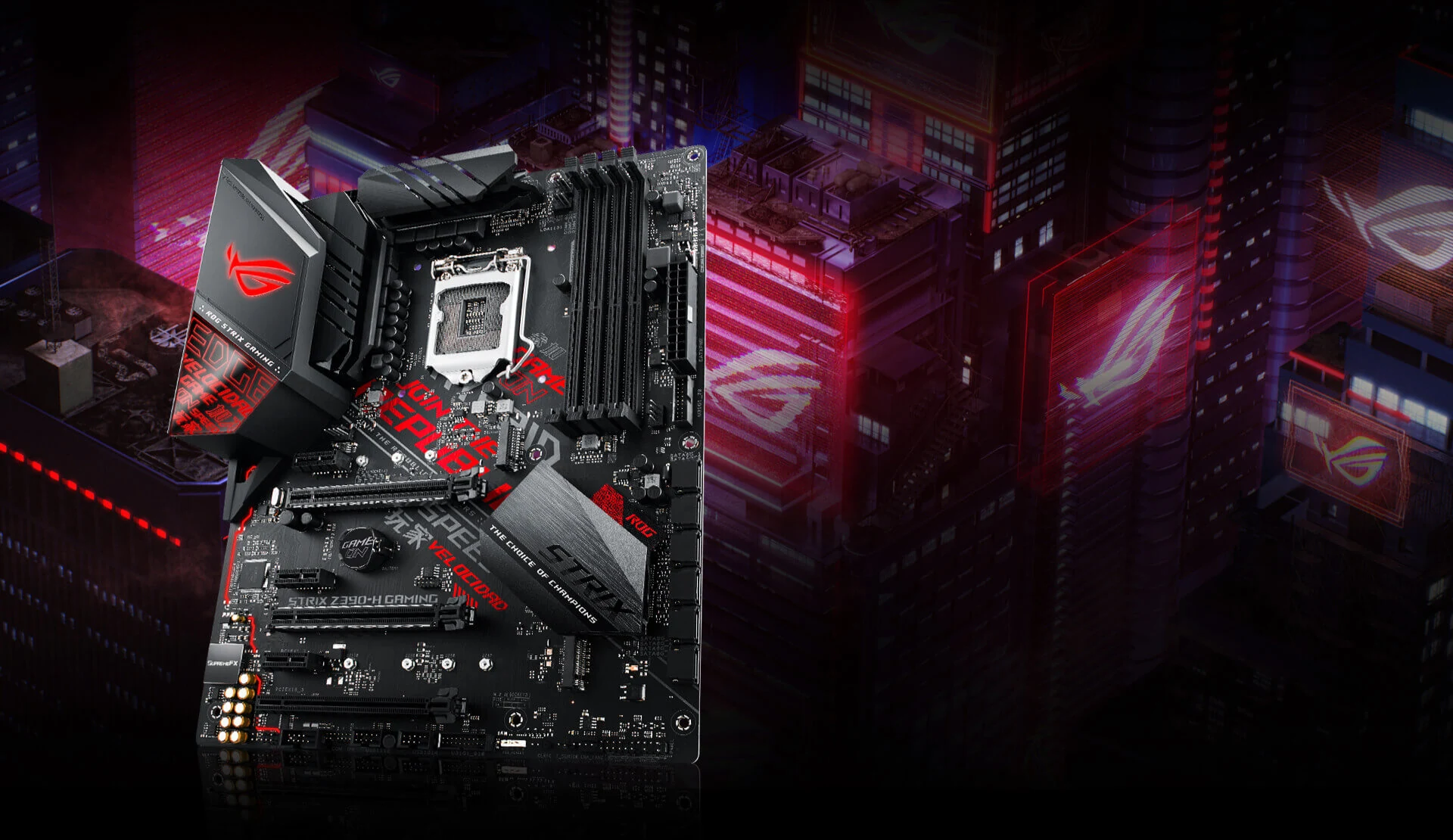 Mainboard ASUS ROG STRIX Z390-H GAMING - LGA 1151 - NEW