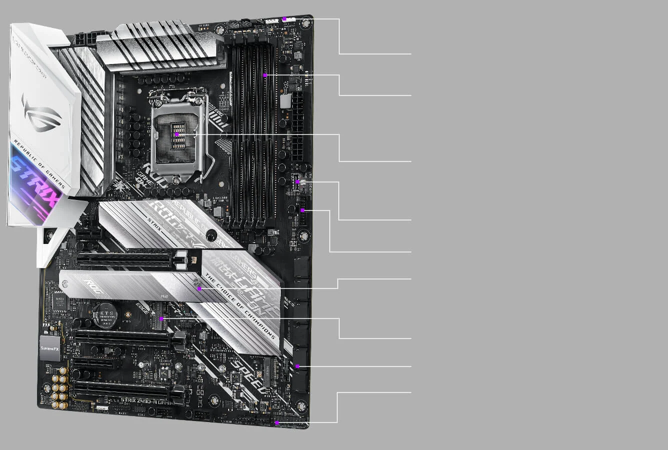 Mainboard ASUS ROG STRIX Z490-A GAMING - LGA 1200 - NEW