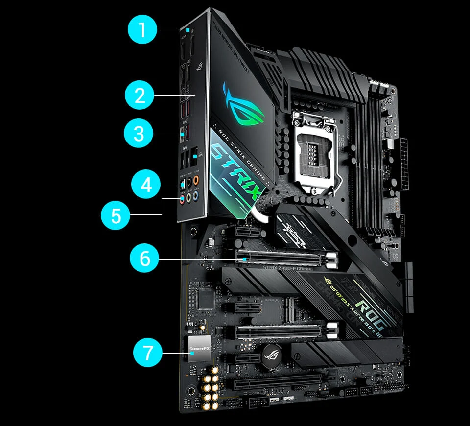 Mainboard ASUS ROG STRIX Z490-F GAMING - LGA 1200 - NEW