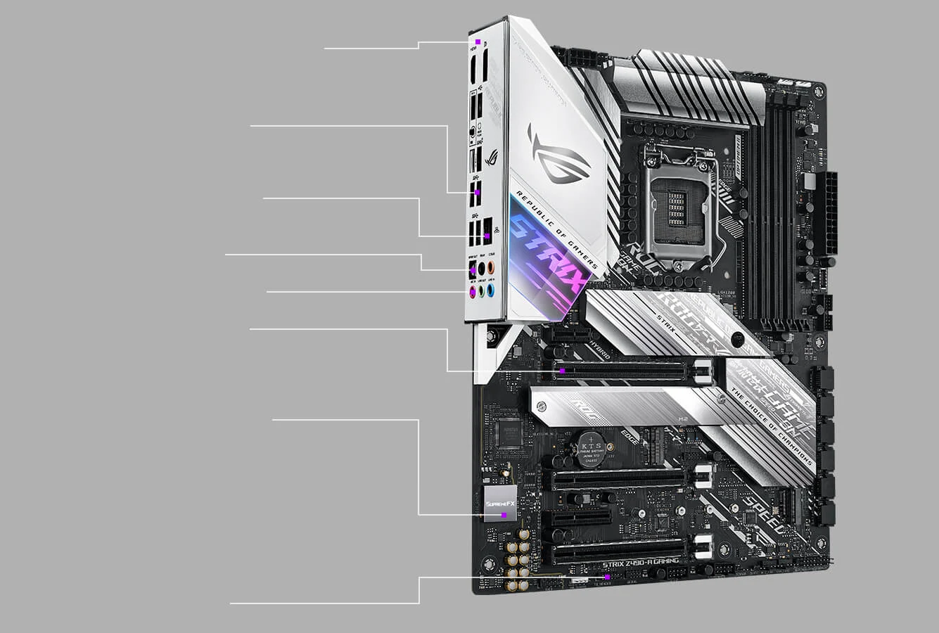 Mainboard ASUS ROG STRIX Z490-I GAMING - LGA 1200 - NEW