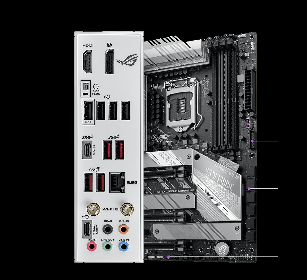 Mainboard ASUS ROG STRIX Z590-A GAMING WIFI - LGA 1200 - NEW