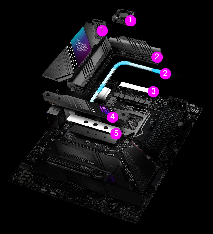 Mainboard ASUS ROG STRIX Z590-E GAMING WIFI - LGA 1200 - NEW