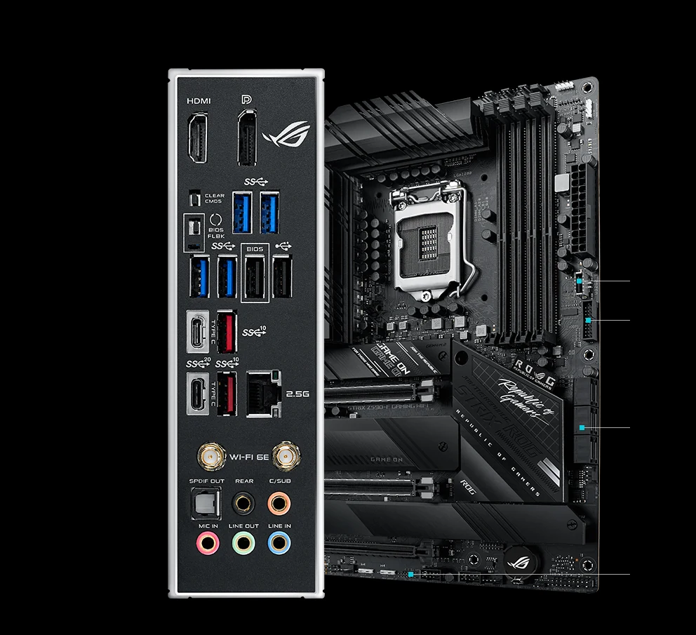 Mainboard ASUS ROG STRIX Z590-F GAMING WIFI - LGA 1200 - NEW