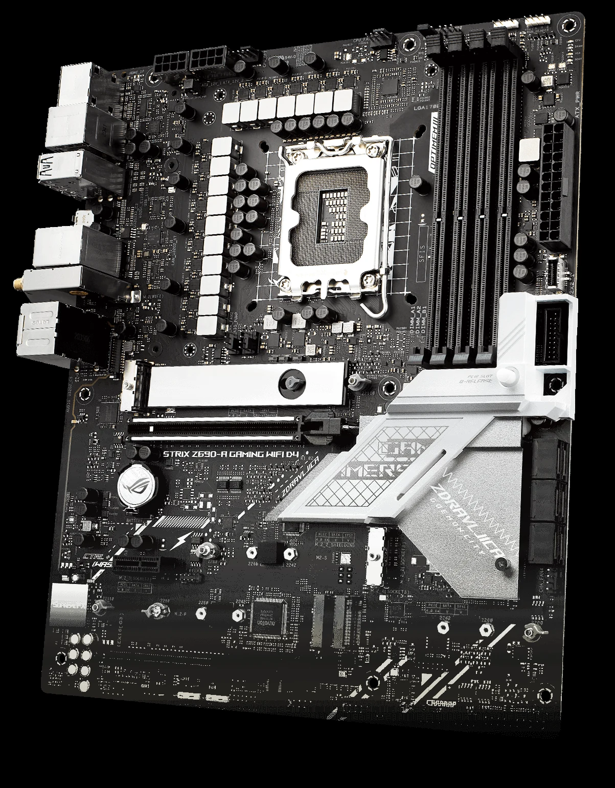 Mainboard ASUS ROG Strix Z690-A Gaming WiFi D4 - 4 Khe RAM DDR4 - LGA 1700 - NEW
