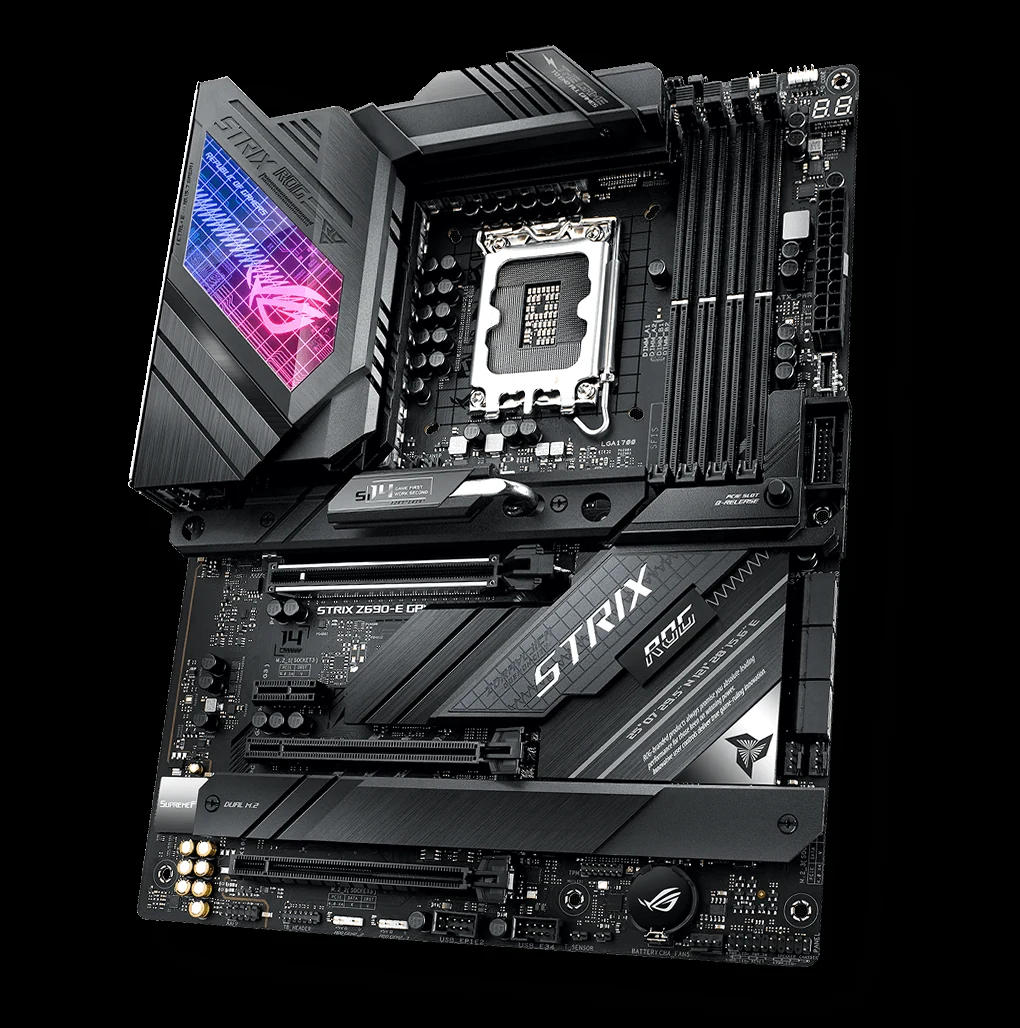 Mainboard ASUS ROG Strix Z690-E Gaming WiFi - 4 Khe RAM DDR5 - LGA 1700 - NEW