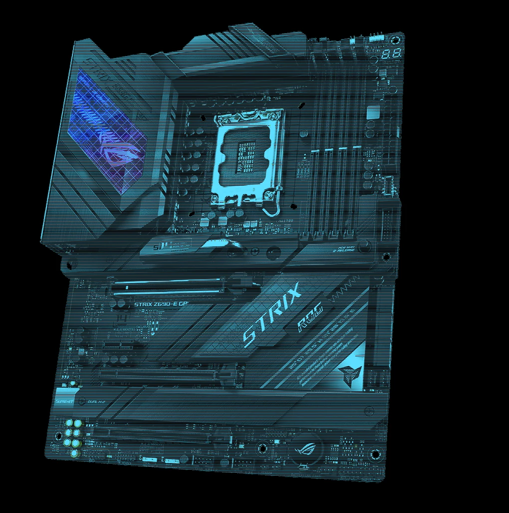 Mainboard ASUS ROG Strix Z690-E Gaming WiFi - 4 Khe RAM DDR5 - LGA 1700 - NEW