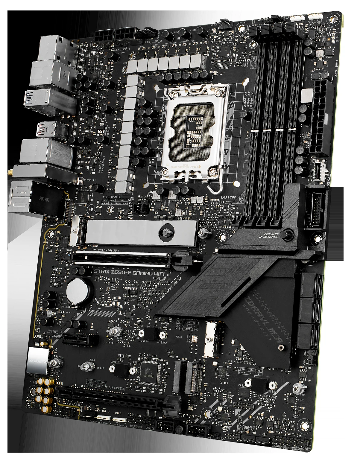 Mainboard ASUS ROG Strix Z690-F Gaming WiFi - 4 Khe RAM DDR5 - LGA 1700 - NEW