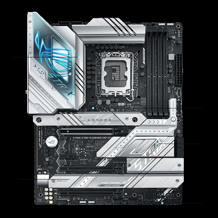 Mainboard ASUS ROG Strix Z790-A Gaming WiFi D4 - 4 Khe RAM DDR4 - LGA 1700 - NEW