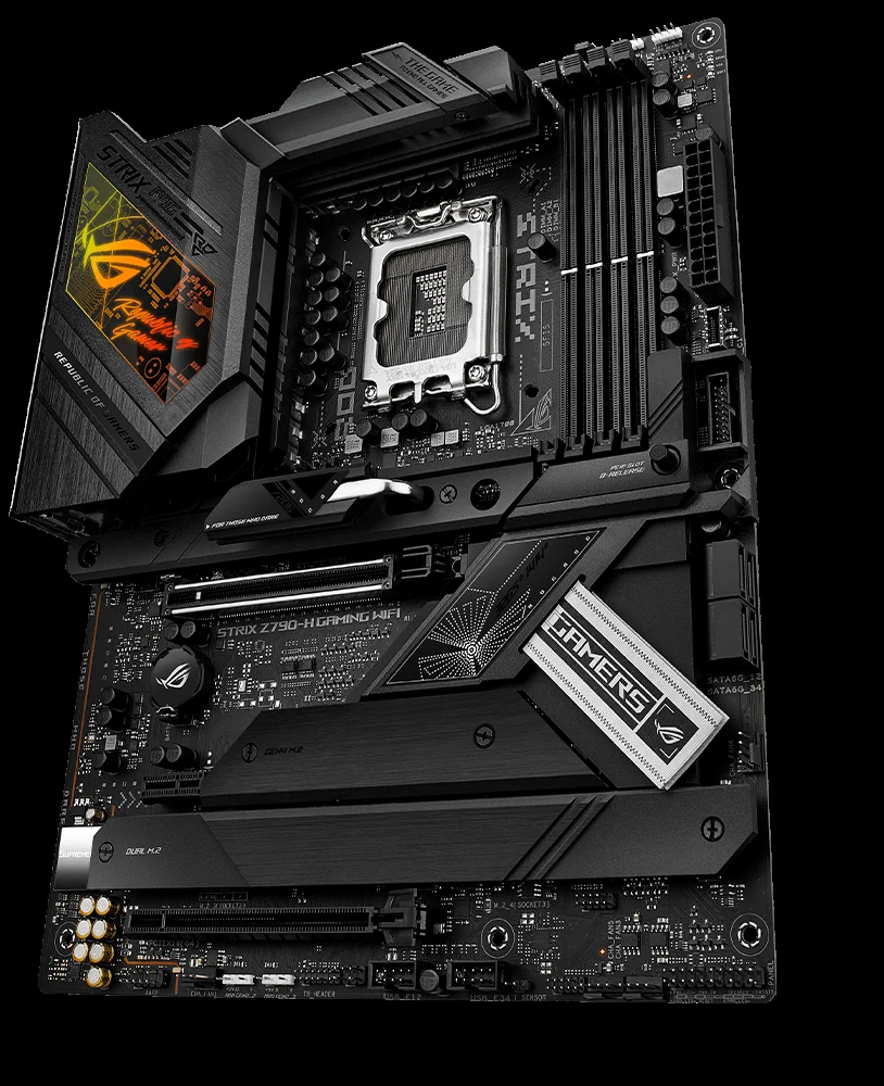 Mainboard ASUS ROG Strix Z790-H Gaming WiFi - 4 Khe RAM DDR5 - LGA 1700 - NEW