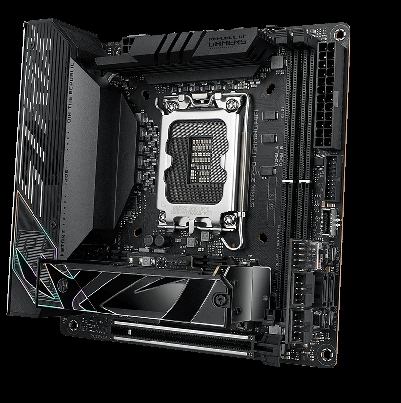 Mainboard ASUS ROG Strix Z790-I Gaming WiFi - 2 Khe RAM DDR5 - LGA 1700 - NEW