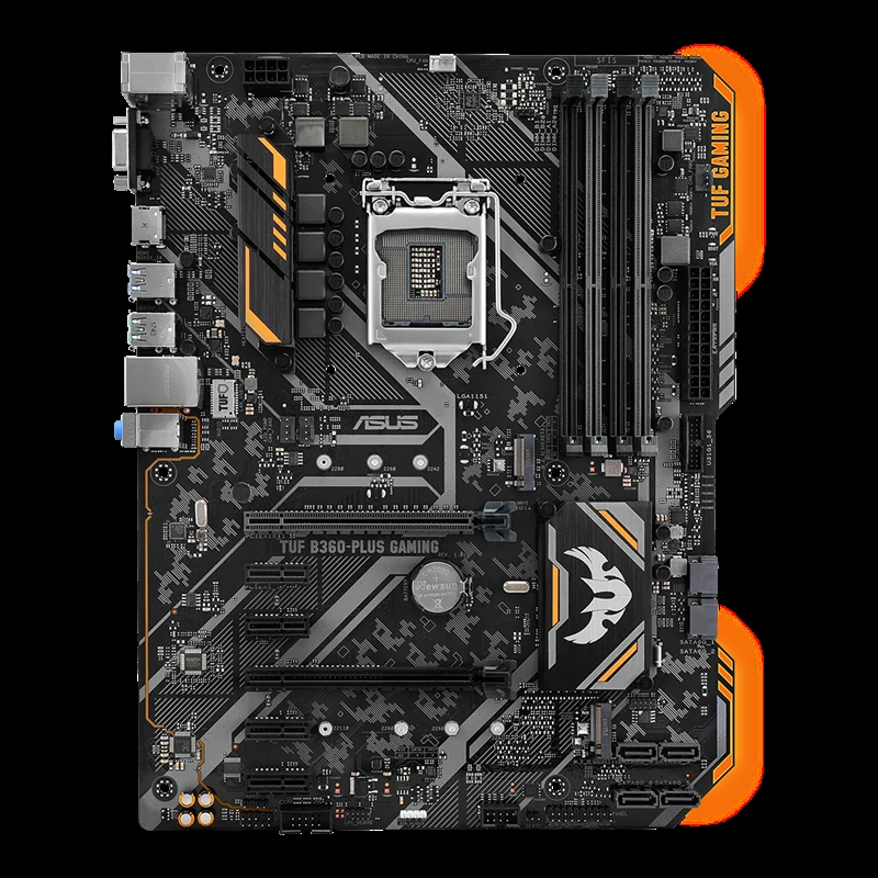 Mainboard ASUS TUF B360-PLUS GAMING - LGA 1151 - NEW