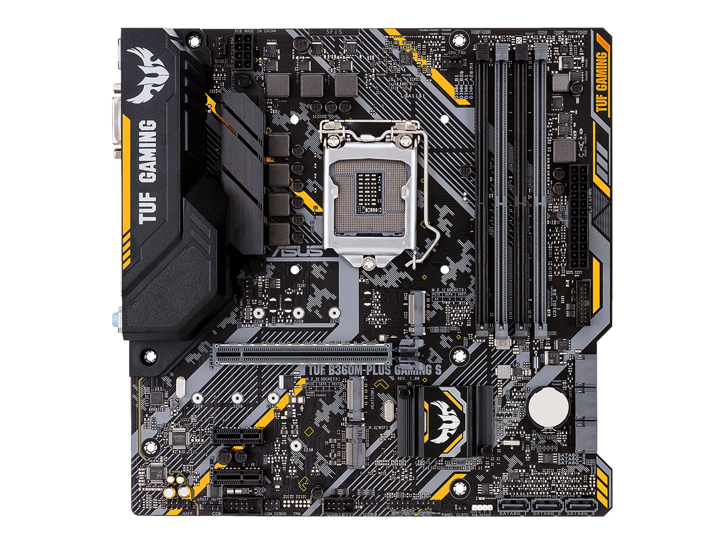 Mainboard ASUS TUF B360M-PLUS GAMING - LGA 1151 - NEW