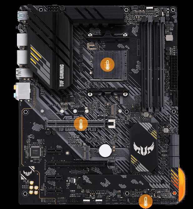 Mainboard ASUS TUF GAMING B550-PRO - 4 Khe RAM DDR4 - AM4 - NEW