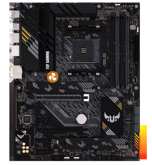 Mainboard ASUS TUF GAMING B550-PRO - 4 Khe RAM DDR4 - AM4 - NEW