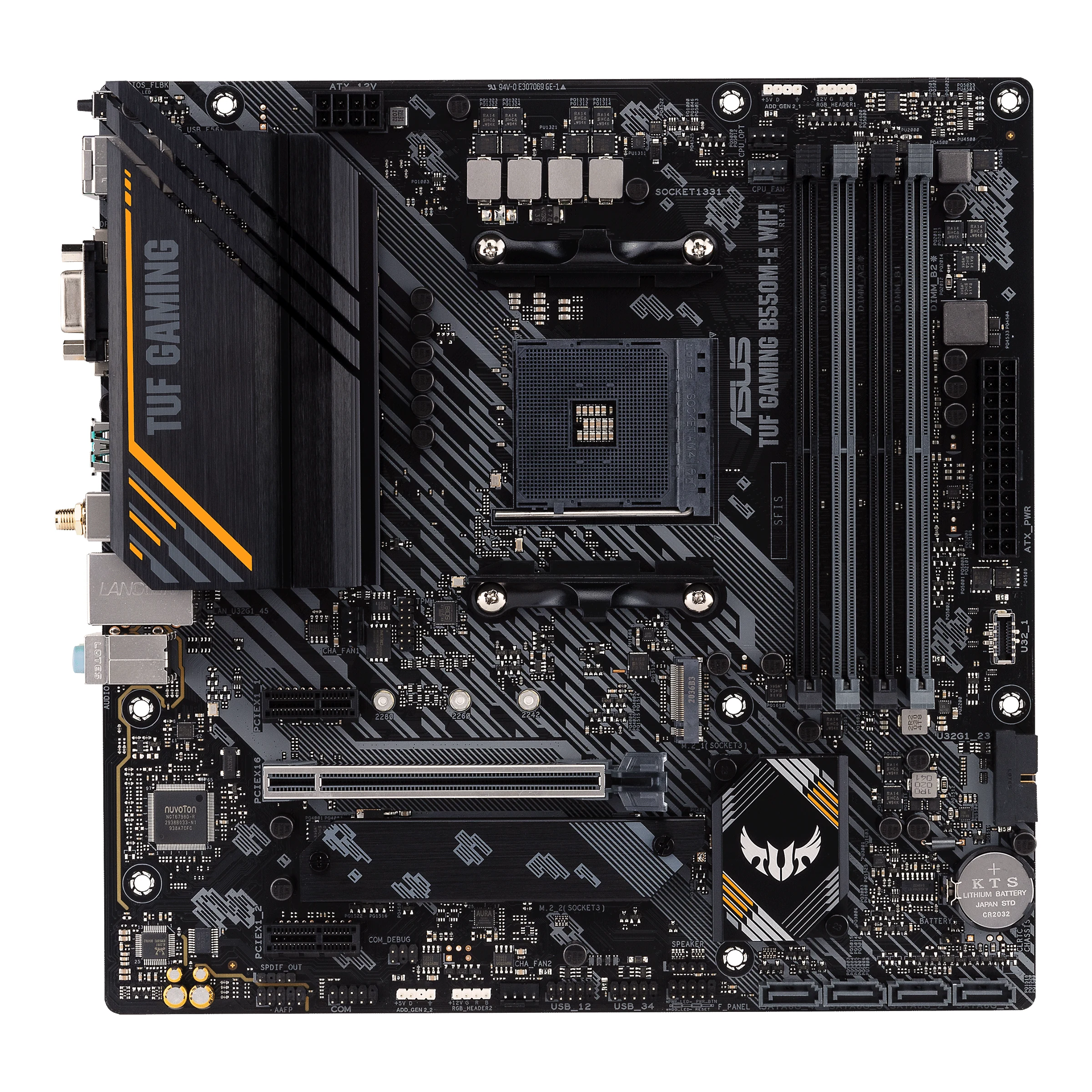 Mainboard ASUS TUF GAMING B550M-E - 4 Khe RAM DDR4 - AM4 - NEW