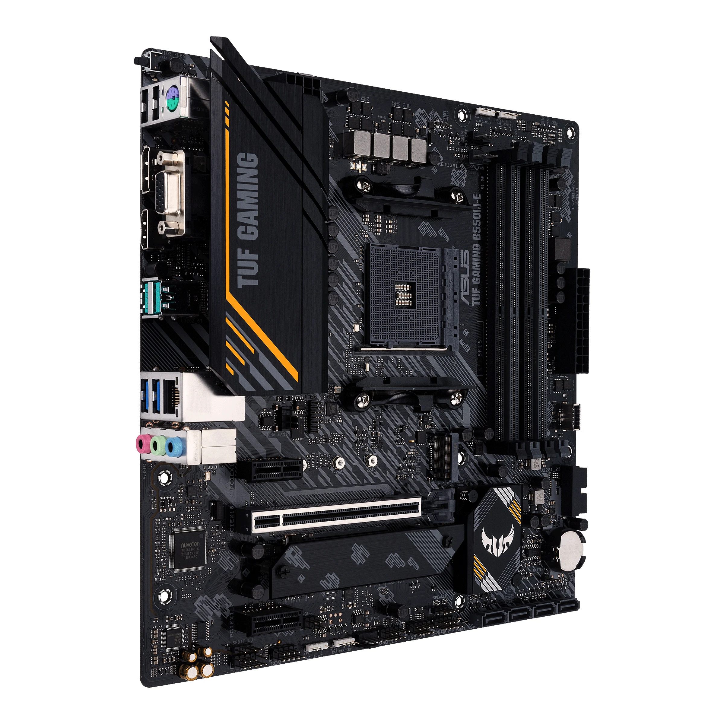 Mainboard ASUS TUF GAMING B550M-E - 4 Khe RAM DDR4 - AM4 - NEW
