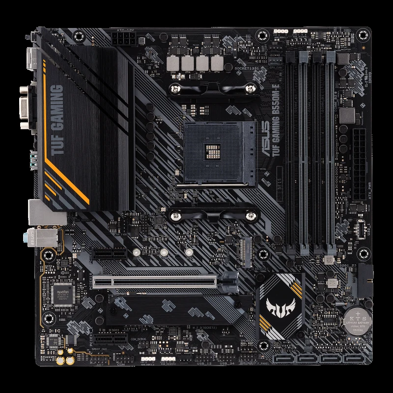 Mainboard ASUS TUF GAMING B550M-E - 4 Khe RAM DDR4 - AM4 - NEW