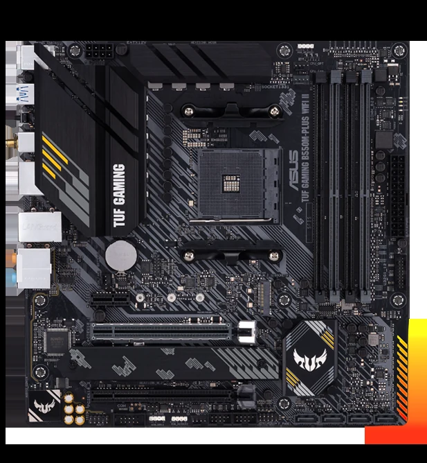 Mainboard ASUS TUF GAMING B550M-PLUS WIFI II - 4 Khe RAM DDR4 - AM4 - NEW