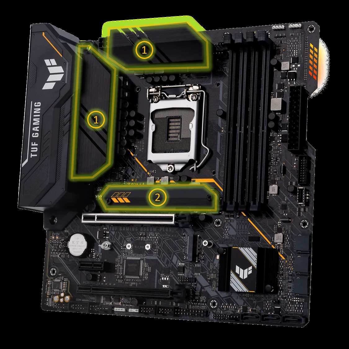 Mainboard ASUS TUF GAMING B560-PLUS - LGA 1200 - NEW