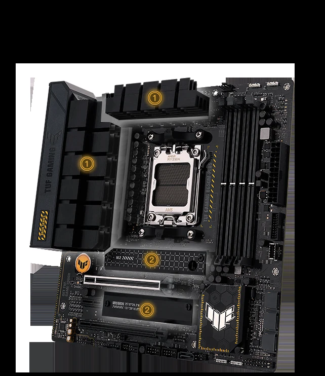 Mainboard Asus TUF GAMING B650M-PLUS DDR5 - NEW