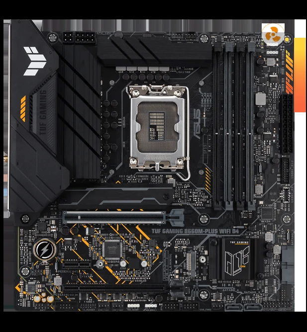 Mainboard ASUS TUF Gaming B660M-Plus WiFi D4 - 4 Khe RAM DDR4 - LGA 1700 - NEW