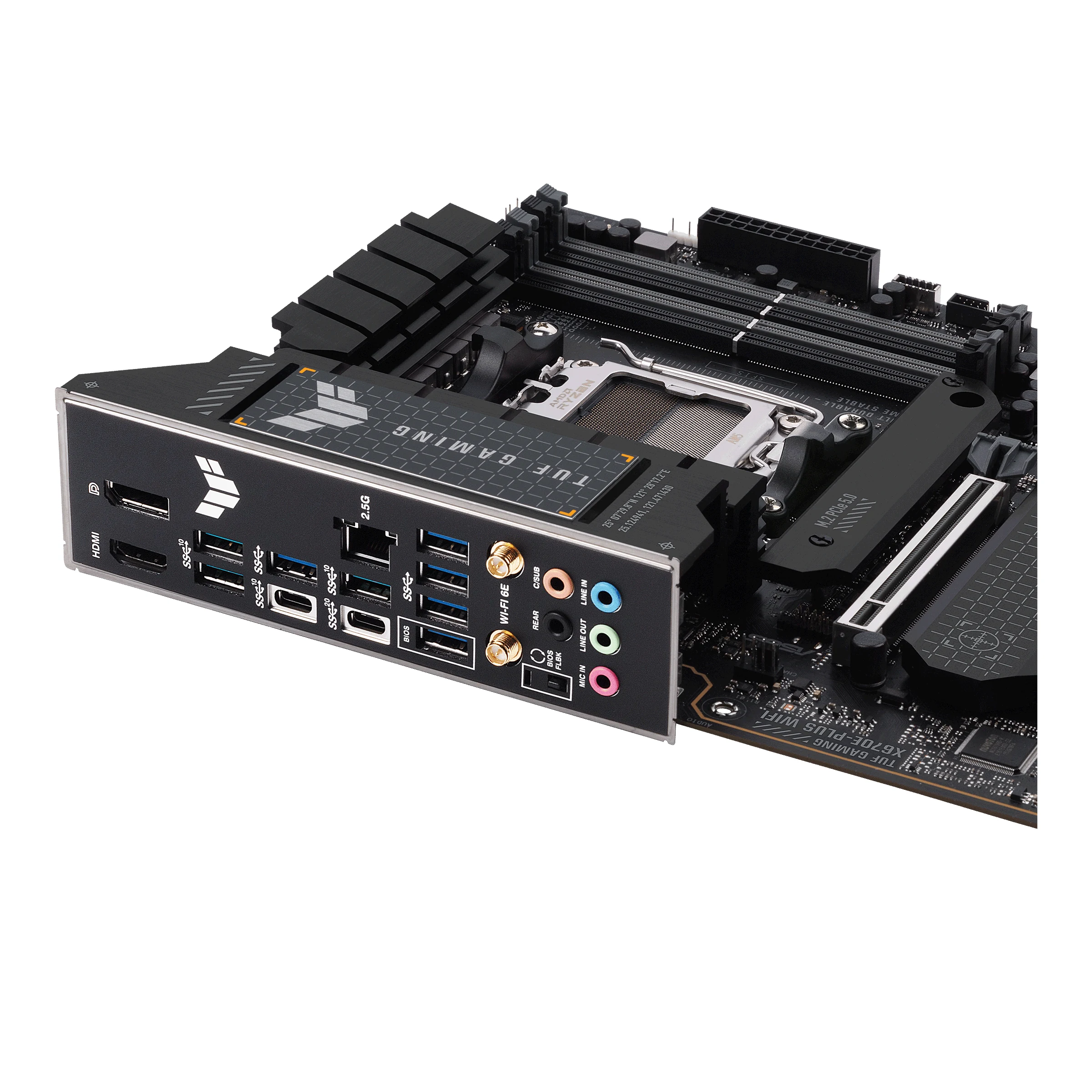 Mainboard ASUS TUF GAMING X670E-PLUS - 4 Khe RAM DDR5 - AM5 - NEW