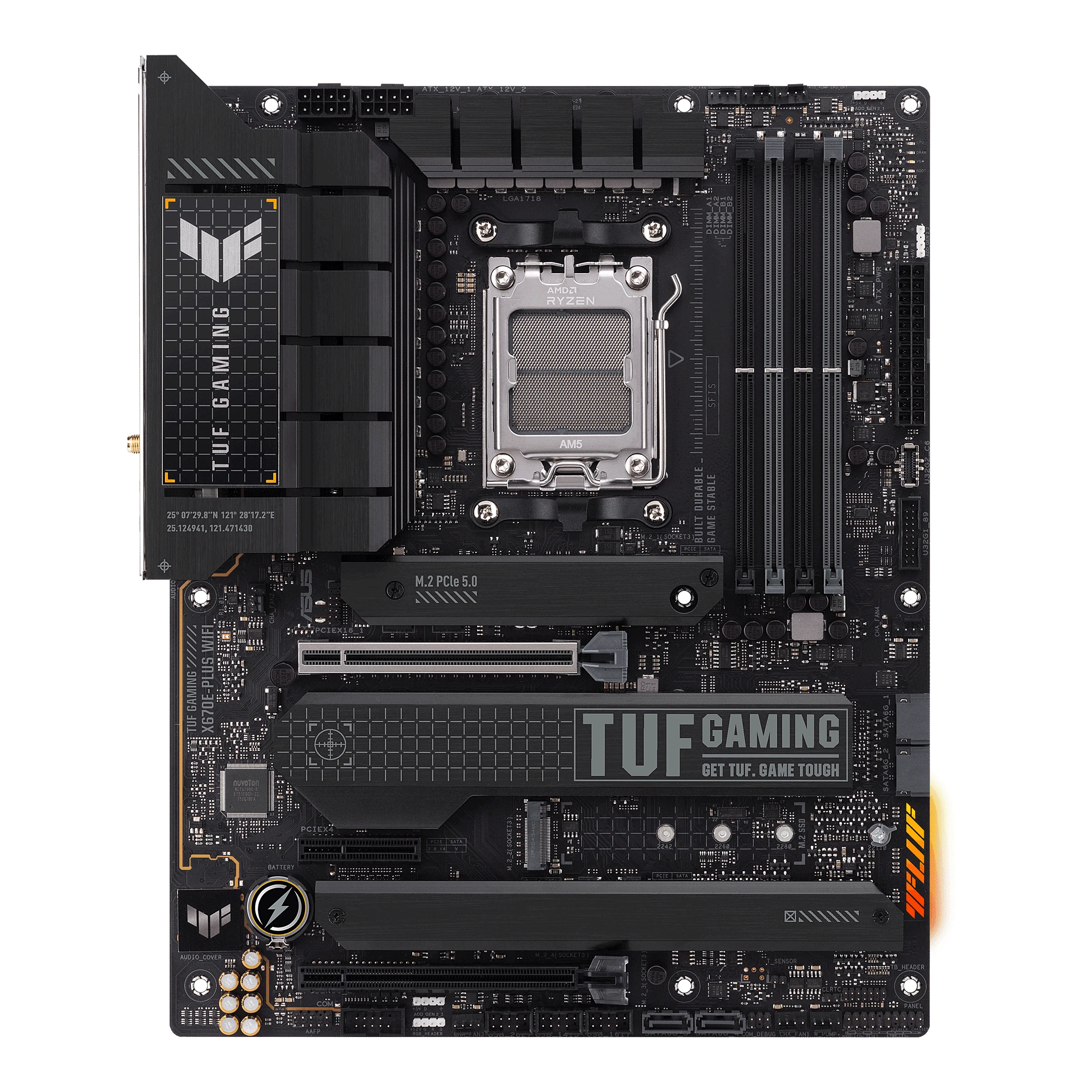 Mainboard ASUS TUF GAMING X670E-PLUS WIFI - 4 Khe RAM DDR5 - AM5 - NEW