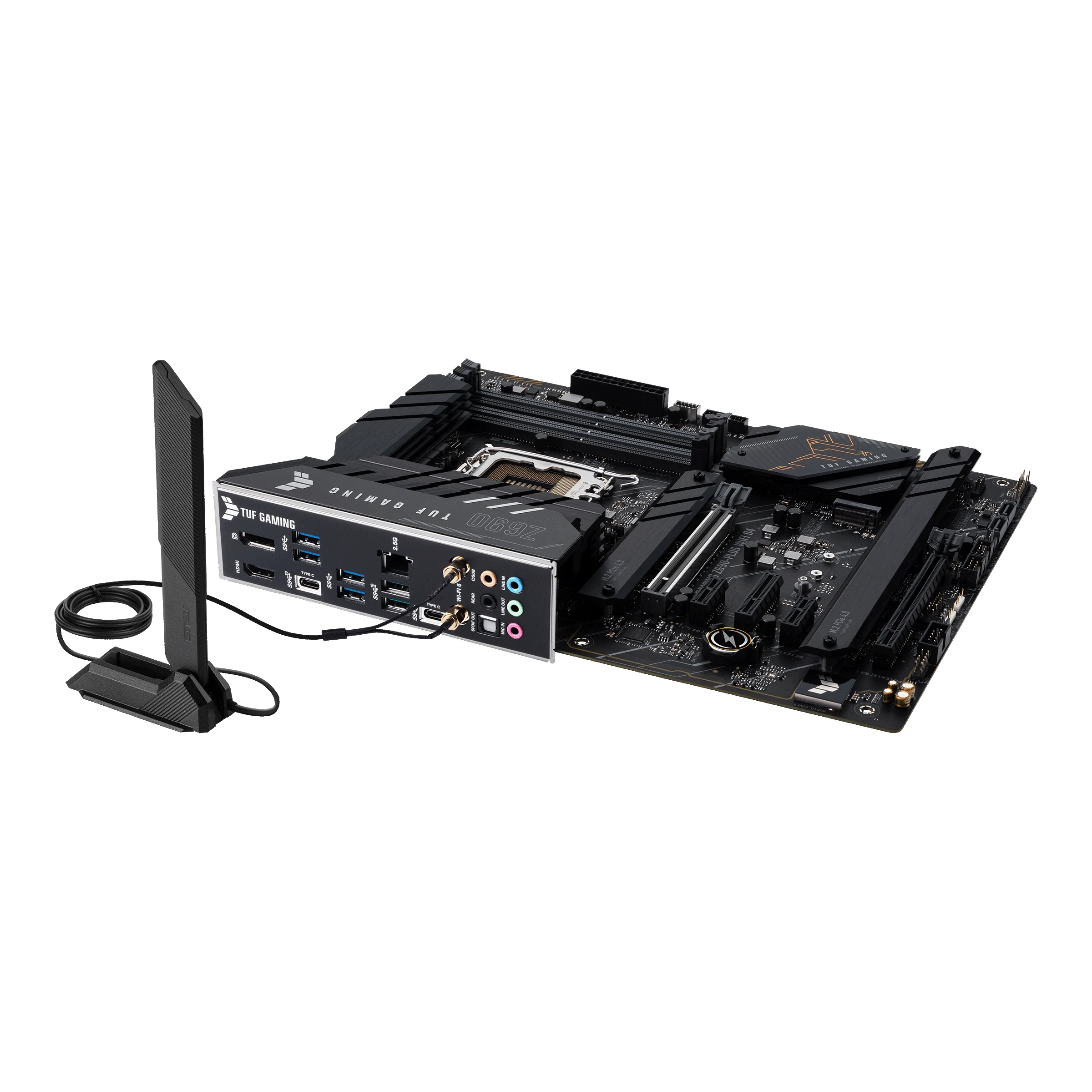 Mainboard ASUS TUF Gaming Z690-Plus D4 - 4 Khe RAM DDR4 - LGA 1700 - NEW