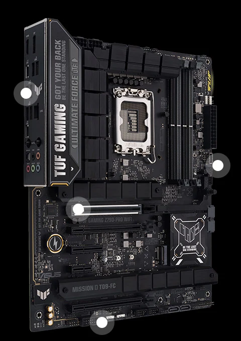 Mainboard ASUS TUF Gaming Z790-Pro WiFi - 4 Khe RAM DDR5 - LGA 1700 - NEW