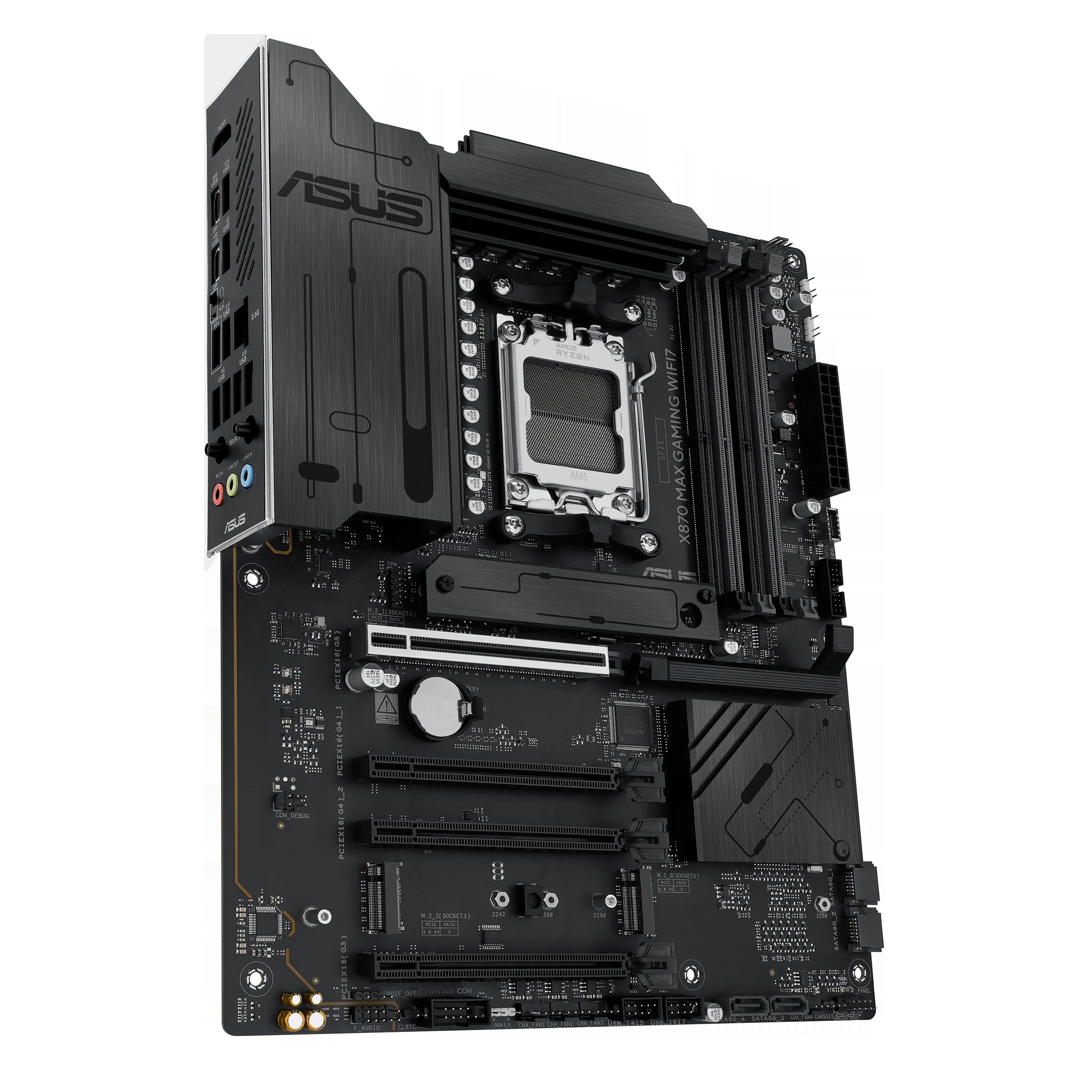 Mainboard ASUS X870 MAX GAMING WIFI7 - 4 Khe RAM DDR5 - AM5 - NEW