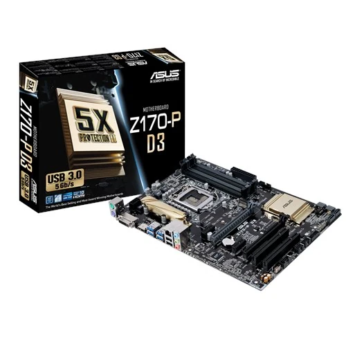 Mainboard ASUS Z170-P D3 - LGA 1151 - NEW