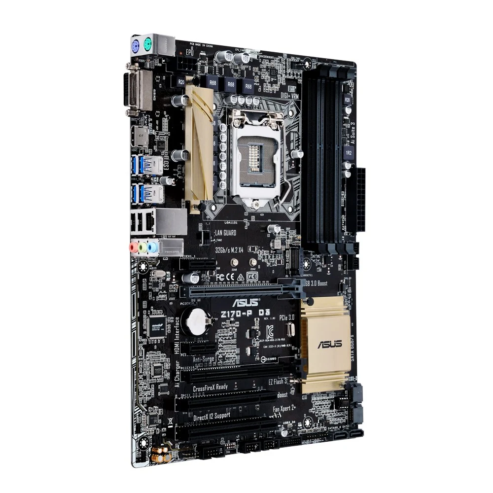 Mainboard ASUS Z170-P D3 - LGA 1151 - NEW