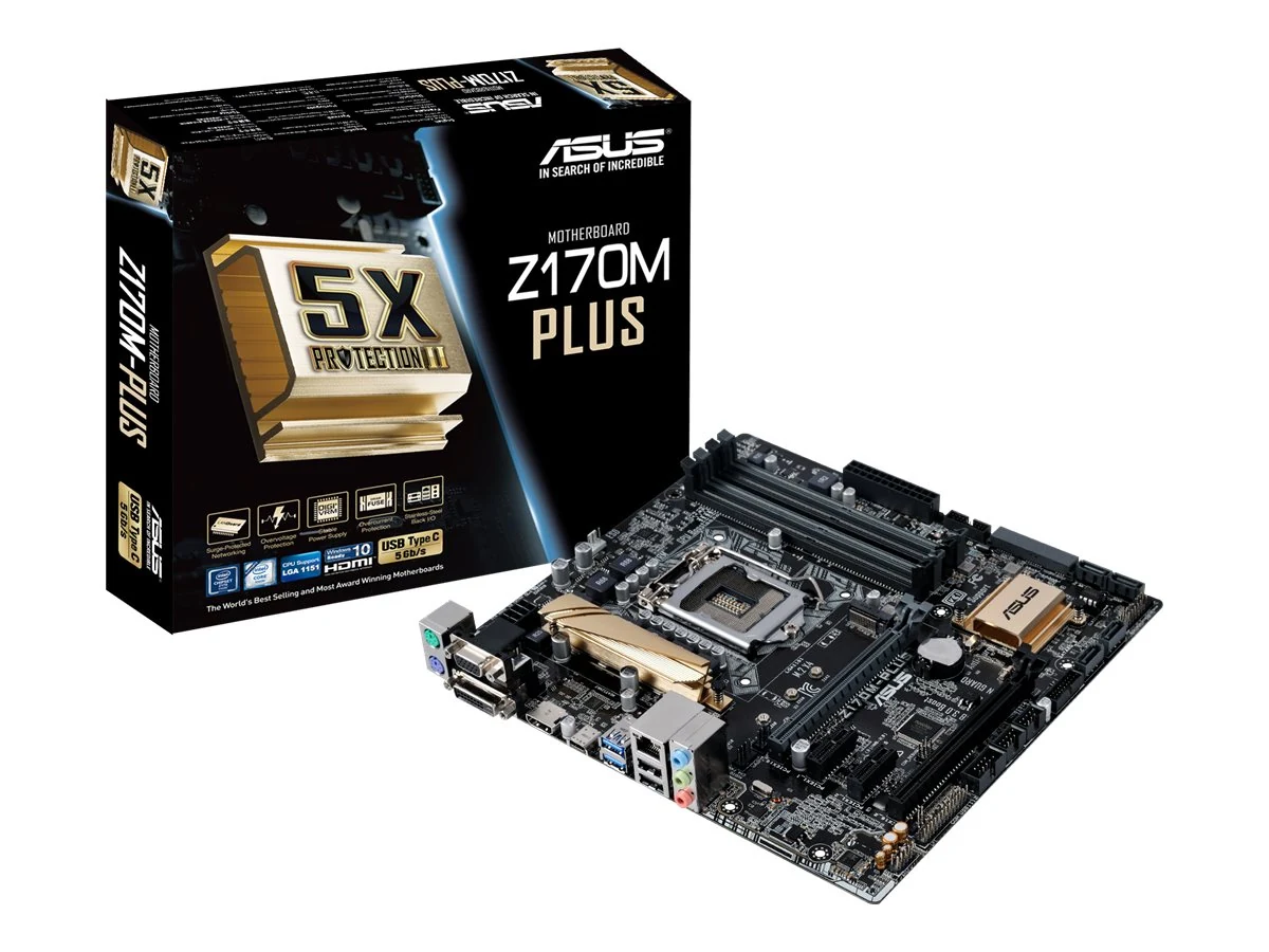 Mainboard ASUS Z170M-PLUS - LGA 1151 - NEW