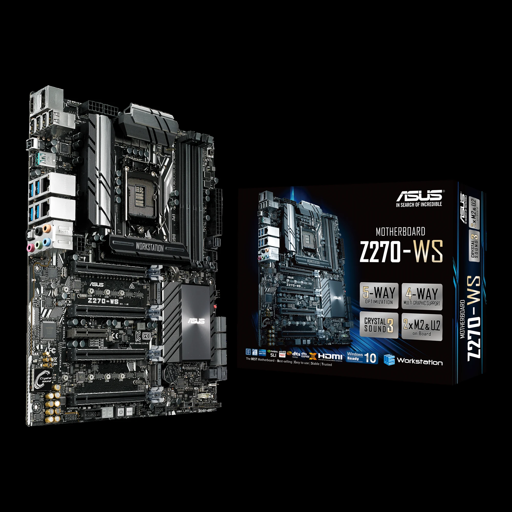 Mainboard ASUS Z270-WS - LGA 1151 - NEW