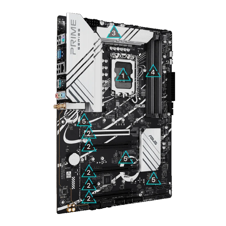Mainboard ASUS Z790 Max Gaming WiFi7 - 4 Khe RAM DDR5 - LGA 1700 - NEW