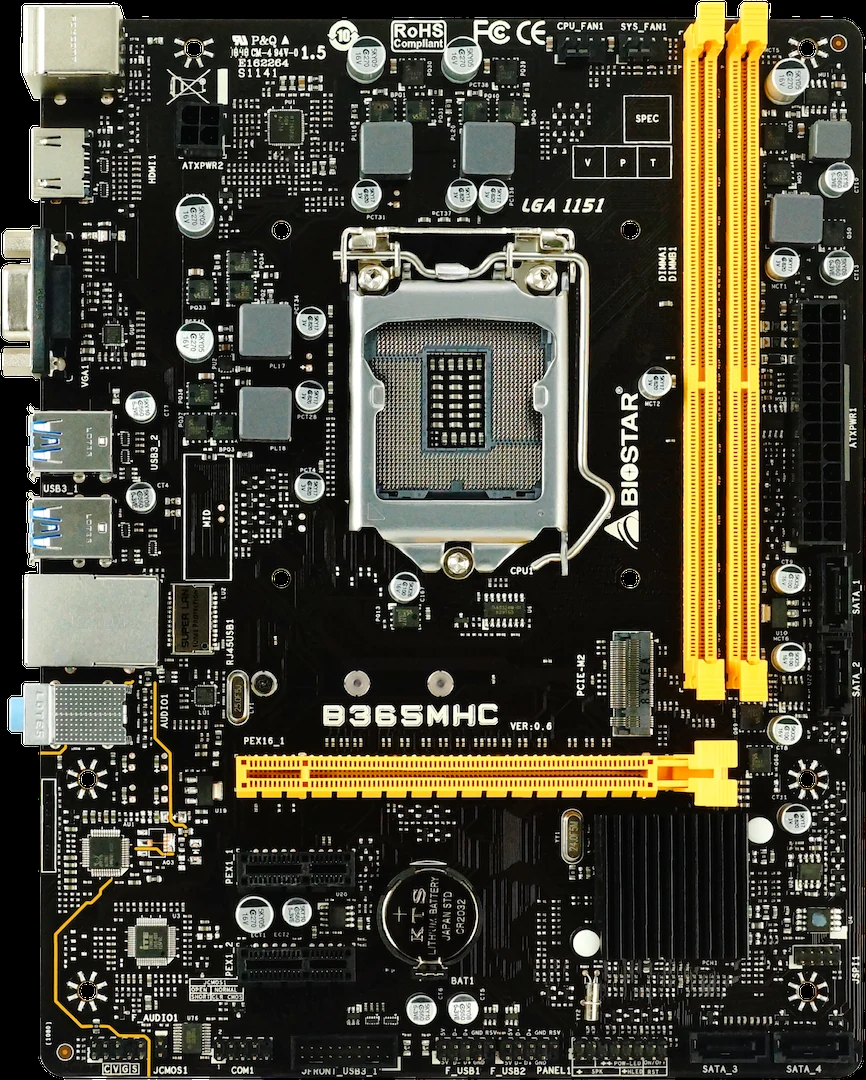 Mainboard Biostar B365MHC