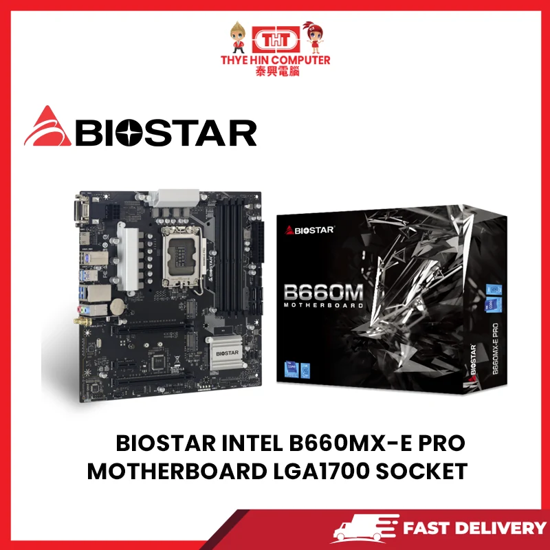 Mainboard Biostar B660MX-E