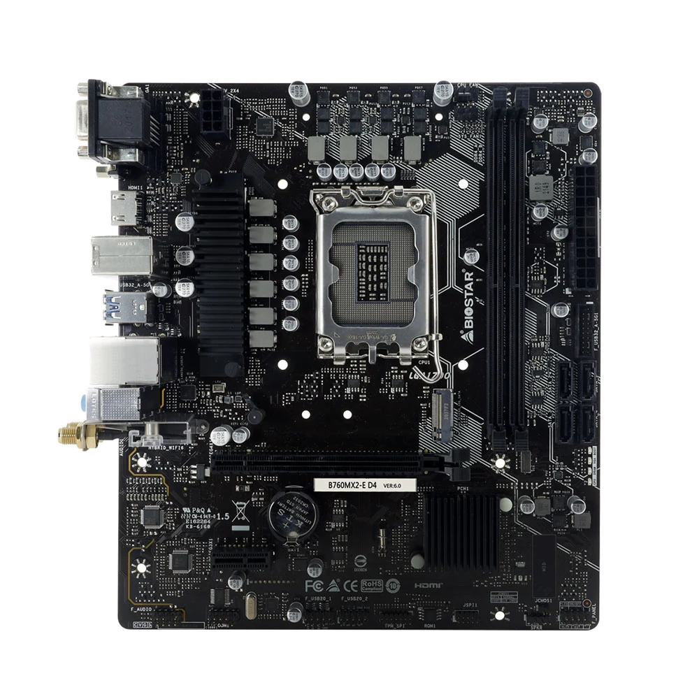 Mainboard Biostar B760MX2-E D4