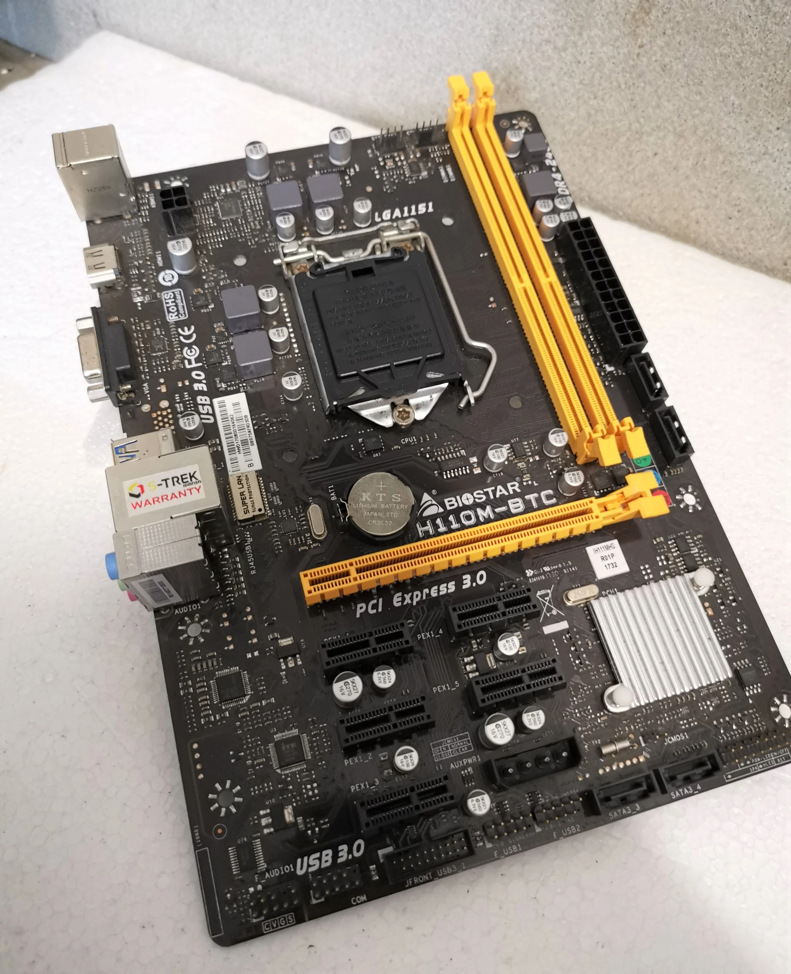 Mainboard Biostar H110M-BTC