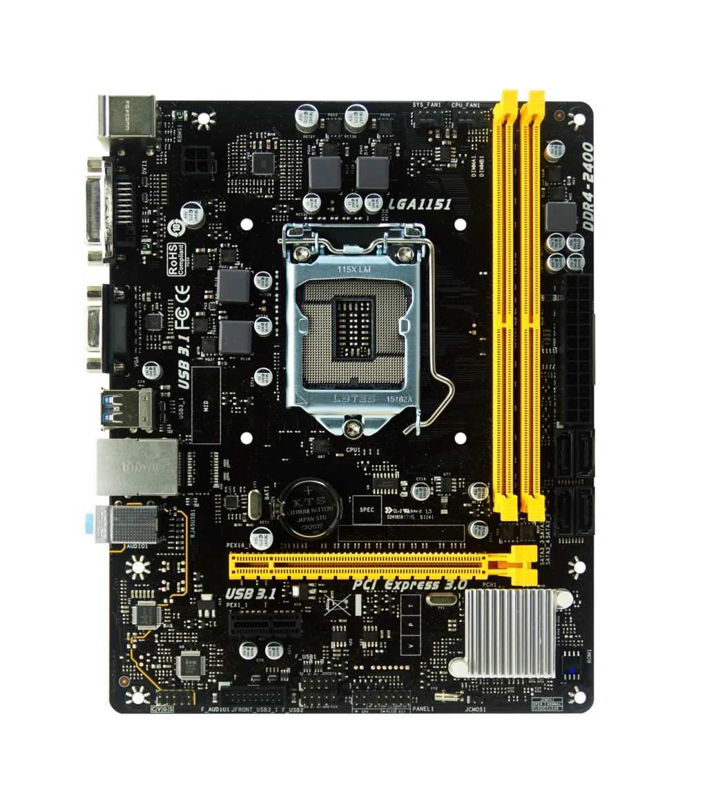 Mainboard Biostar H110MDE