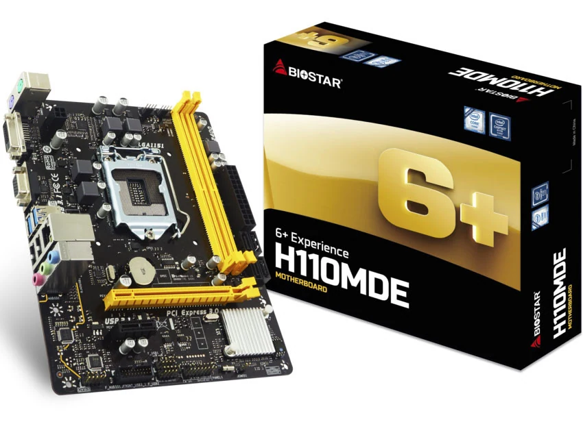Mainboard Biostar H110MDE