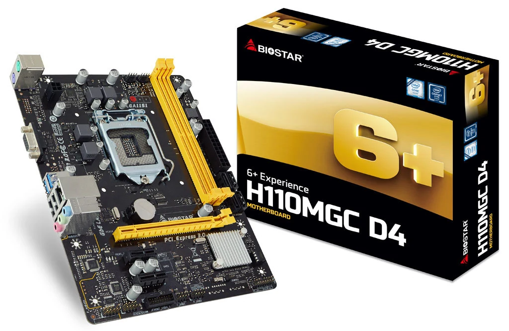 Mainboard Biostar H110MGC D4