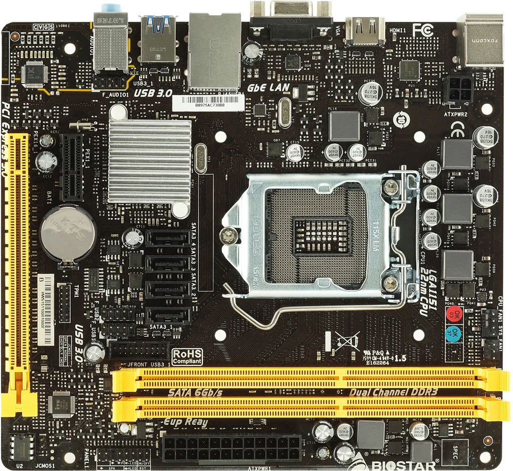 Mainboard Biostar H110MGV3
