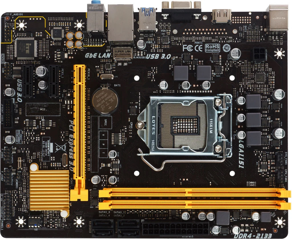 Mainboard Biostar H110MH PRO D4