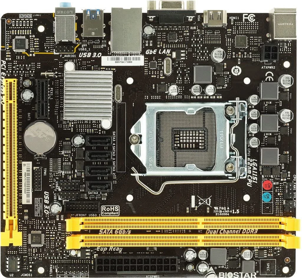 Mainboard Biostar H110MHV3