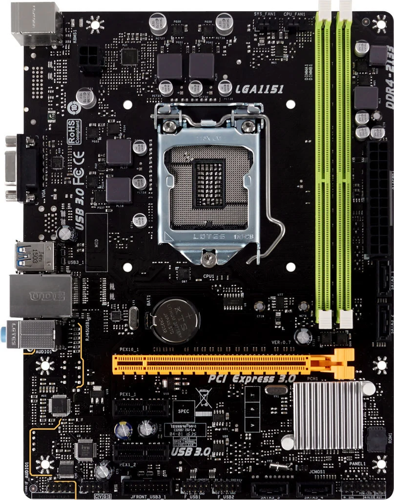 Mainboard Biostar H110MLC