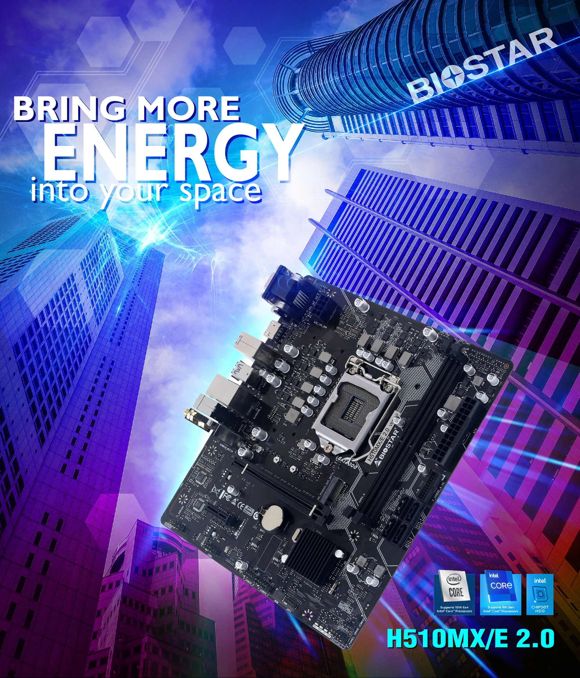 Mainboard Biostar H510MX/E 2.0