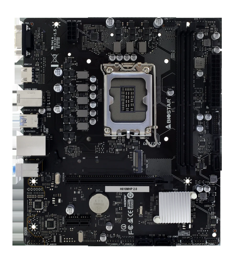 Mainboard Biostar H610MH D5