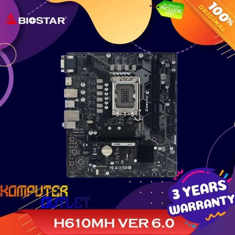 Mainboard Biostar H610MH D5